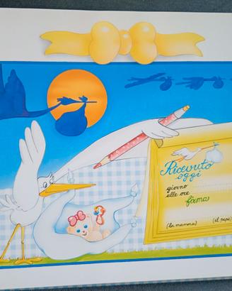 Album dei ricordi neonati infanzia Chicco vintage