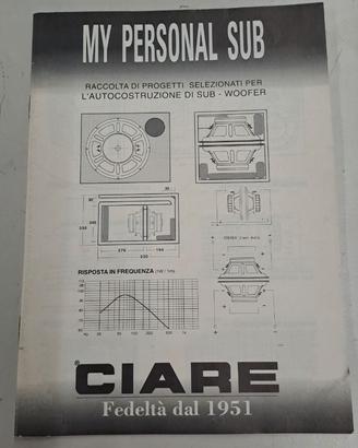 CIARE My Personal Sub – Rarità per Audiofili