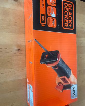 Sega a gattuccio  con batteria black e decker