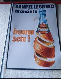 Insegna vintage S.pellegrino