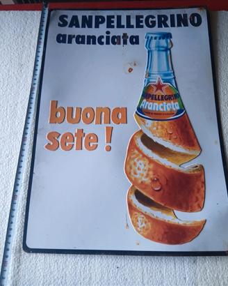 Insegna vintage S.pellegrino