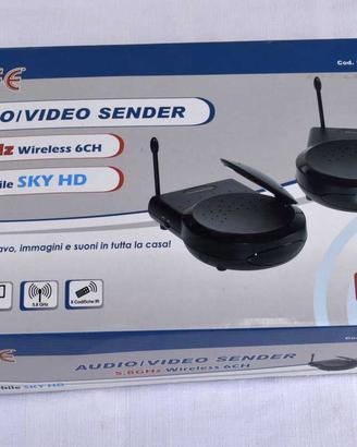 Coppia trasmettitore + ricevitore Audio-Video