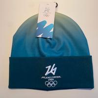 Cappello Cuffia Milano Cortina 2026 Green Nuovo