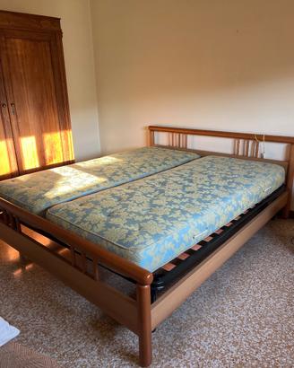Letto matrimoniale Struttura con doghe incluse
