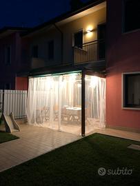 Tettoia pergolato in legno
