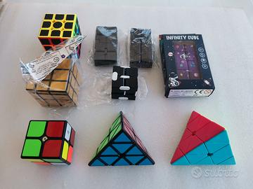 Cubi e piramidi passatempo 9 pezzi 