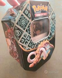 Box Metallo Pokemon Destino di Paldea + 40 carte