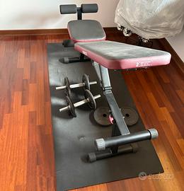 Panca pieghevole professionale palestra