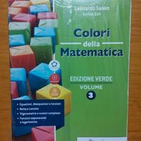 libro di matematica (colori della matematica) 