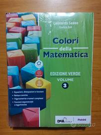 libro di matematica (colori della matematica) 