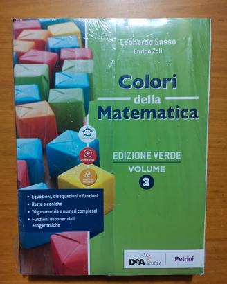 libro di matematica (colori della matematica) 
