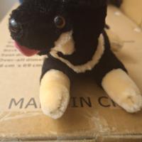 Cane peluche  da soprammobile