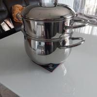 pentola vapore Inoxriv 18/10