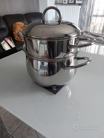 pentola vapore Inoxriv 18/10