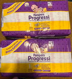Pampers progressi taglia 1 pannolini