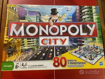 Monopoly City edifici dimensioni gioco da tavolo