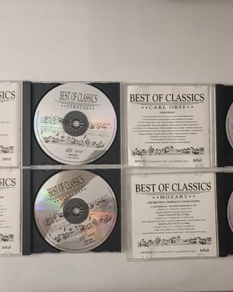 CD VIVALDI, STRAUSS,MOZART,BEETHOVEN