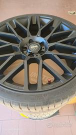 4 cerchi momo + gomme estive hankook
