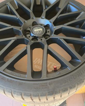 4 cerchi momo + gomme estive hankook