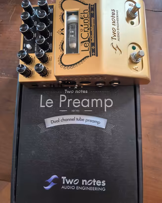 Two Notes Le Crunch preamplificatore valvolare