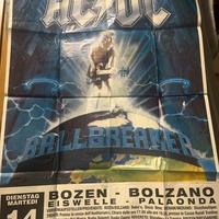AC/DC Poster Originale Concerto Bolzano