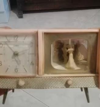 Carillon lotti vintage porta gioie fisher anni 60