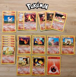 Mini Lotto Carte Pokémon Fire ENG