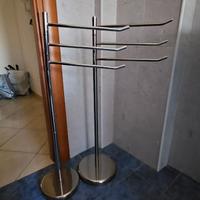 Piantana portasciugamani asciugamani bagno