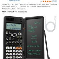 NEWYES 991ES MAX Calcolatrice Scientifica