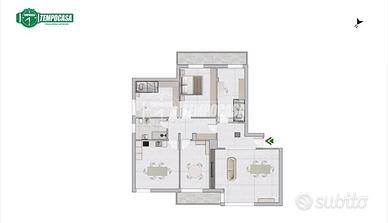 APPARTAMENTO 2 - 1° PIANO CON DOPPI BALCONI