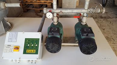 GRUPPO POMPE SOLLEVAMENTO AUTOCLAVE DAB