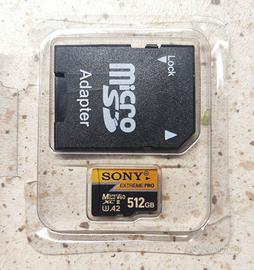 Micro SD Sony 512GB EXTREME PRO