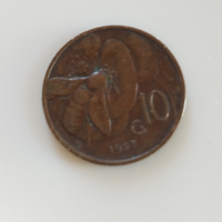 Rr 10 centesimi ape 1923 V.E.III