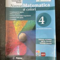 Nuova matematica a colori 4 NUOVO