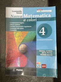 Nuova matematica a colori 4 NUOVO