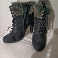 Stivaletti neri donna