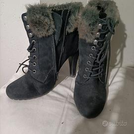 Stivaletti neri donna