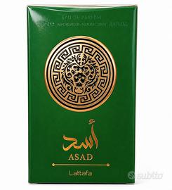 Eau de Parfum Uomo Yara Lattafa Asad Verde 100 ml 