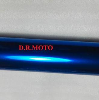 scarico BIG TONDO BLU 50 CM UNIVERSALE MOTO SCOOTE