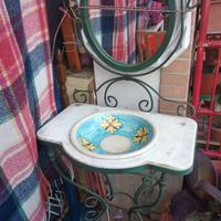 specchio e lava mani 