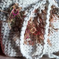 borsa in cotone con tracolla