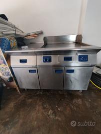 piastra fry top Electrolux 