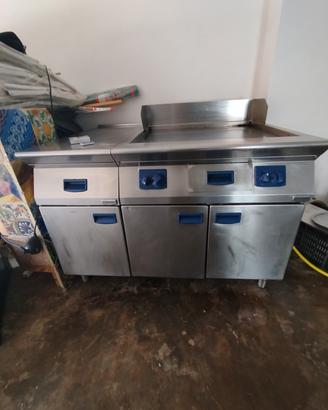 piastra fry top Electrolux 