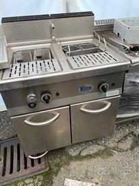 Cuocipasta 2 vasche gas