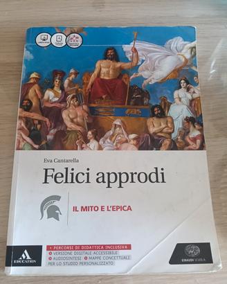 libro italiano epica: Felici approdi