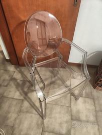 nr. 03 sedie Kartell Louis Ghost.