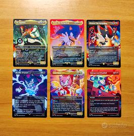 Sonic Superdrop Secret Lair - Lotto carte Magic