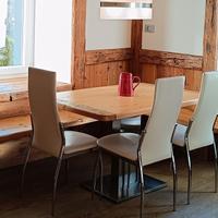 Set 3 sedie imbottite ecopelle comode, solide.