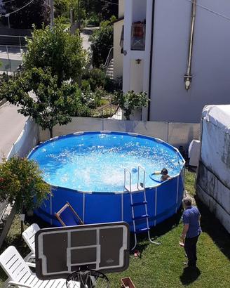 piscina con liner nuovo mai usato