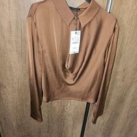 camicia donna zara nuova